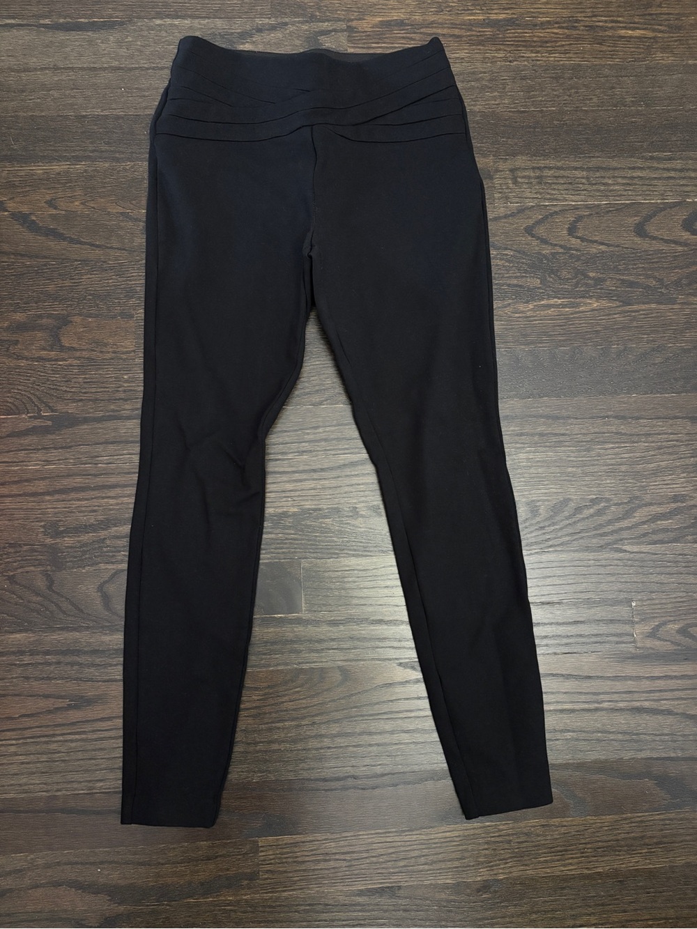 INC International Concepts Black High-Waist Ponte Leggings